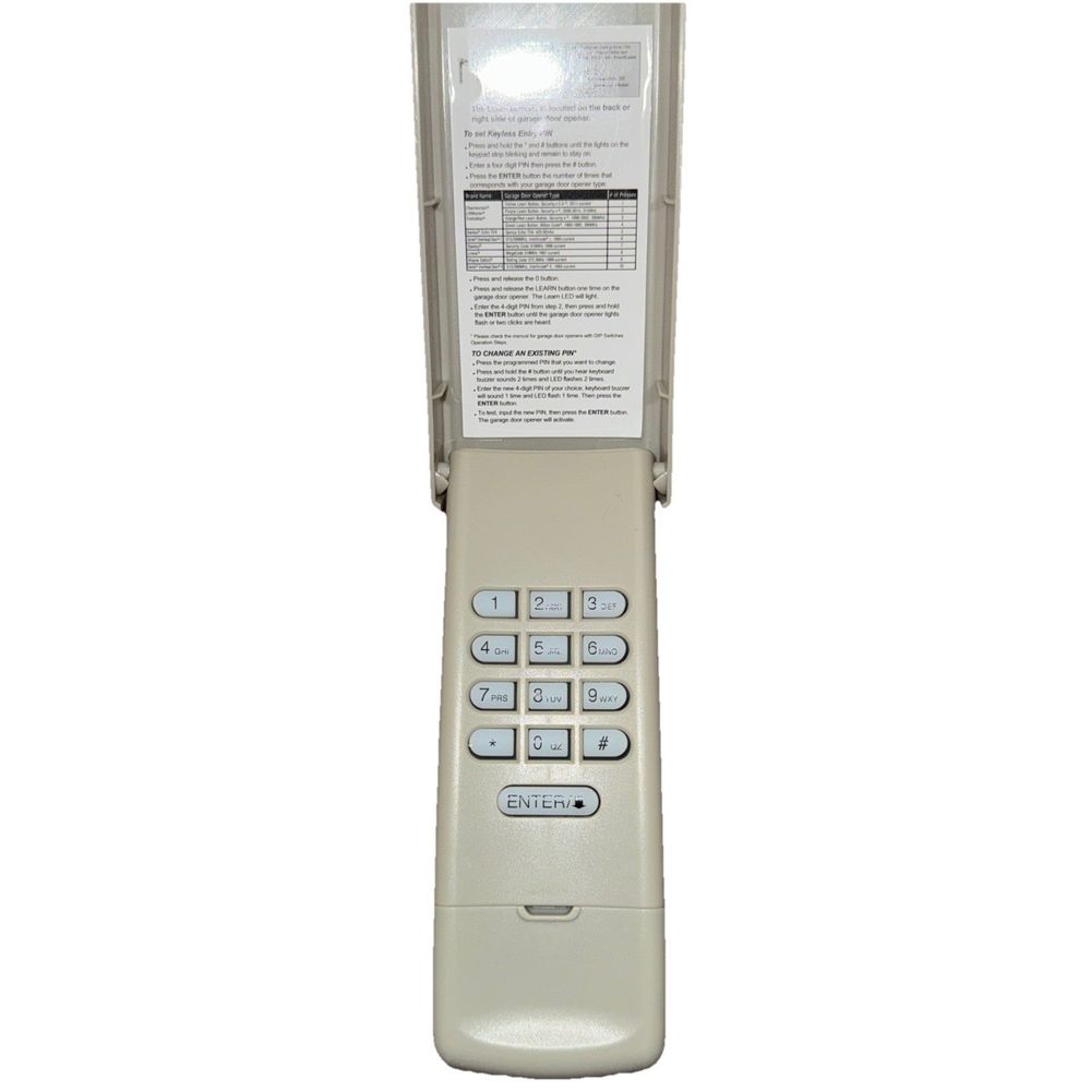 Universal Wireless Garage Door Keypad G940EV-P2, Unbranded – a remote control device with a remote control button