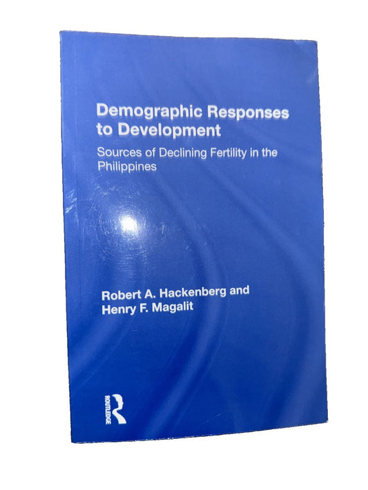Demographic Responses To Development: Sources Of Declining Fertility In The Phil, DaveyDooDeals – the book cover for demographic response t…