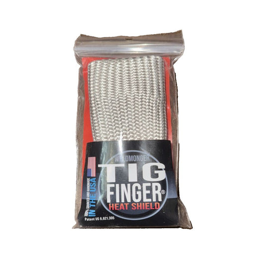 WeldMonger tig Finger Heat Shield, DaveyDooDeals – a bag of white braiding