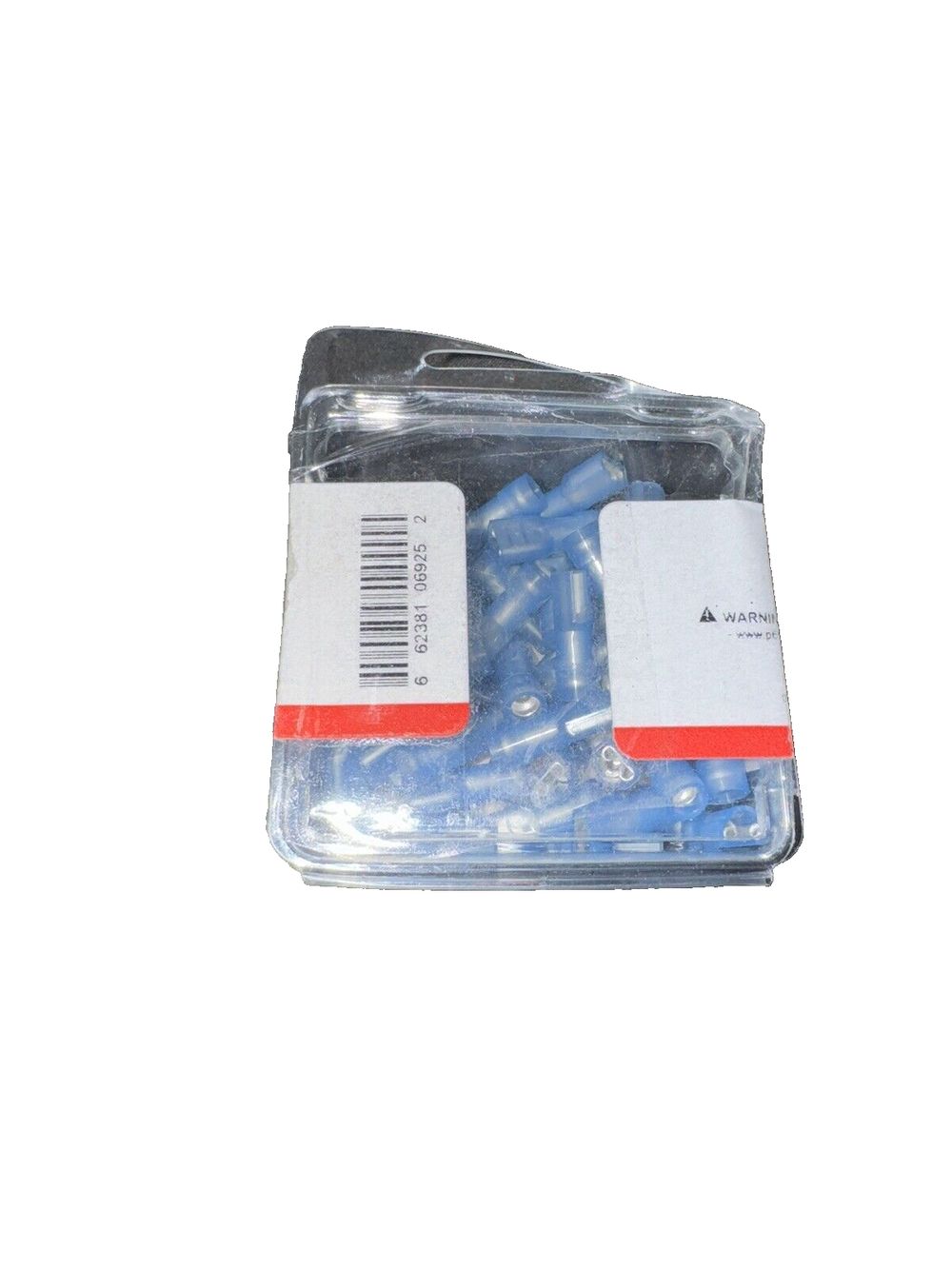 NSI IF16-187-2N Fully Nylon Insulated Female Disconnect, 16-14 Wire Size, 0.187 – a pair of blue plastic screws