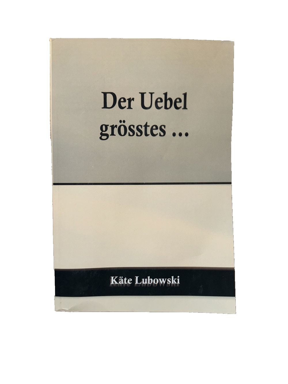 Der Uebel grsstes ..., DaveyDooDeals – a white and black book with the words derel grosss