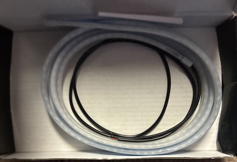 Decorative Light Bar T10 For Truck/Car Hood Seams, Unbranded – a box with a black and white cable inside