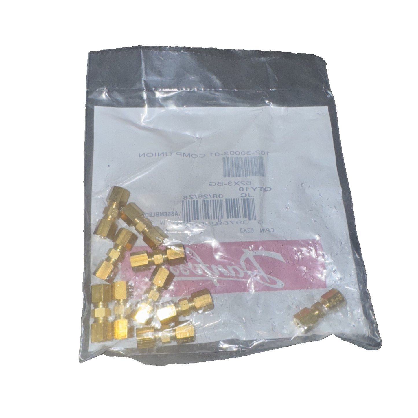 Weatherhead by Danfoss | 62X3 | Compression Brass Fitting 10 PCK