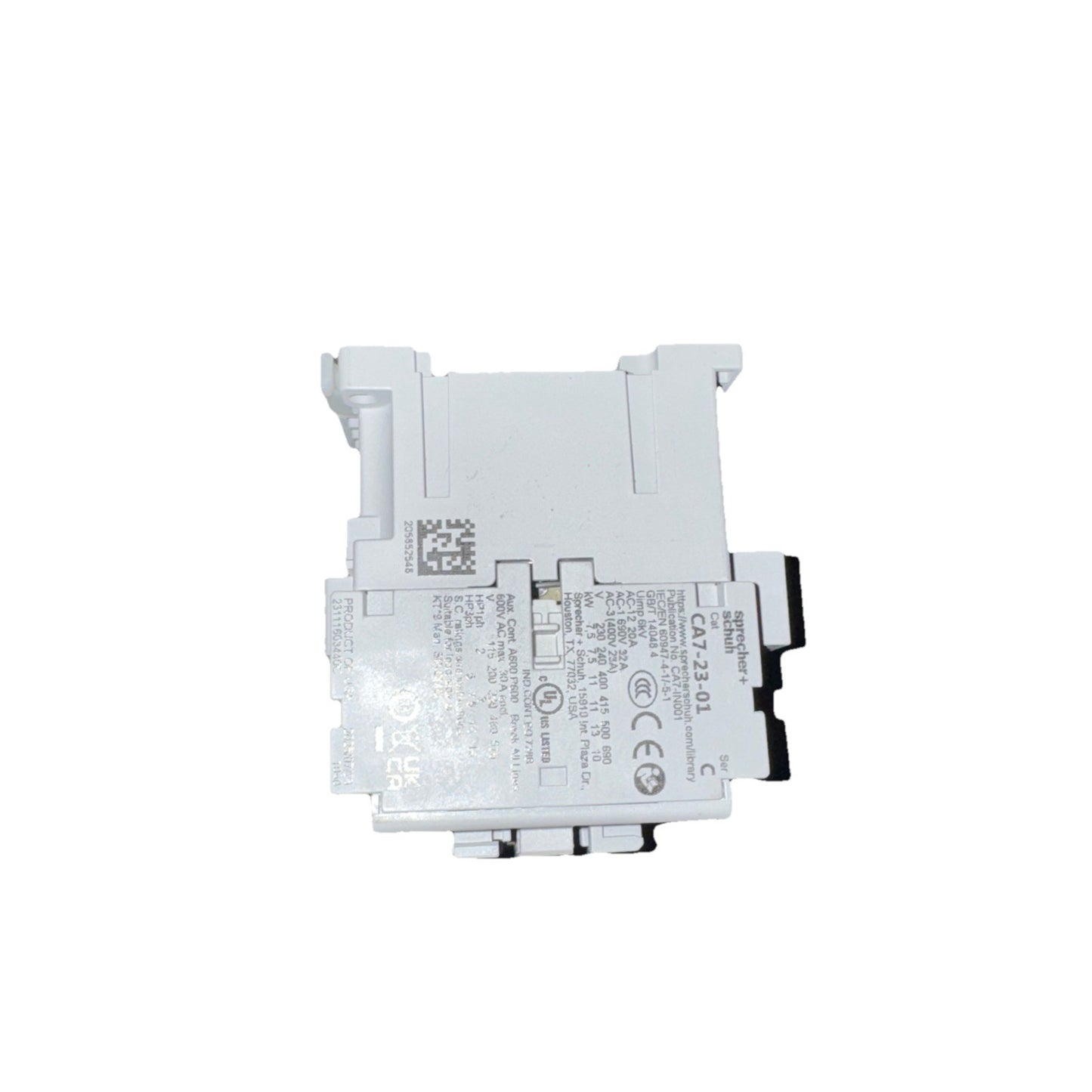 Sprecher + Schuh CA7-23-01-24Z Ca7 Contactor