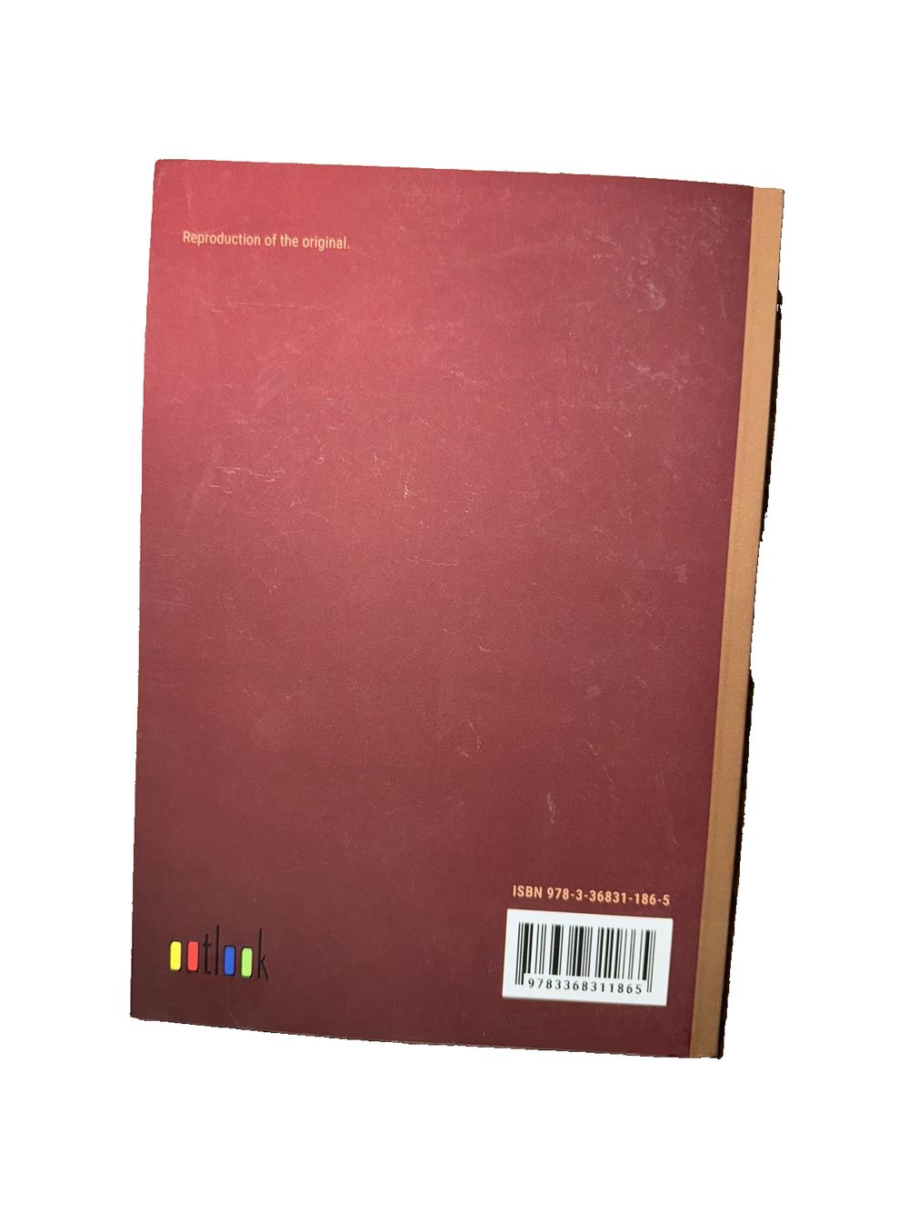 An Historical Mystery (The Gondreville Mystery): in large print, DaveyDooDeals – a red hardcover book with a white background