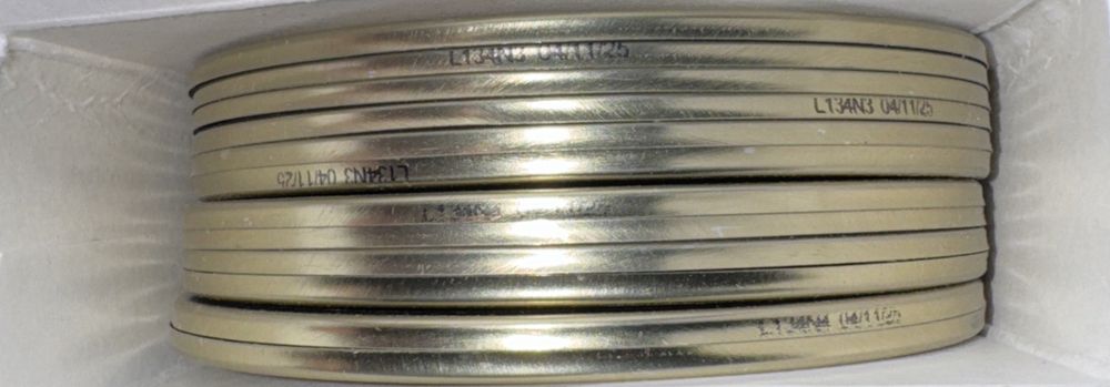 Superb Wide Mouth Mason Jar Canning Lids – Made in the USA (1 Box of 12 lids) – a stack of gold bang bracelets