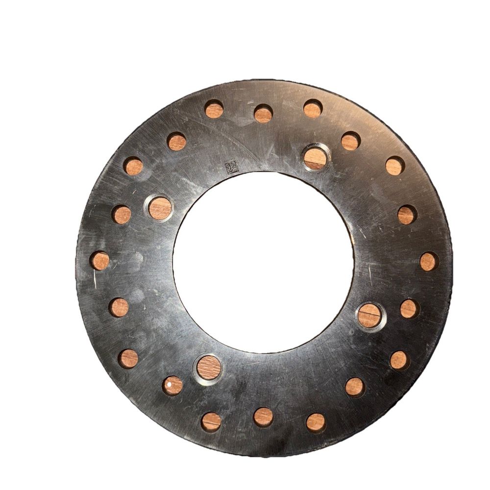Sunstar 5262840 Replacement For Polaris 7.5MM Rotor – a large metal ring with copper dots