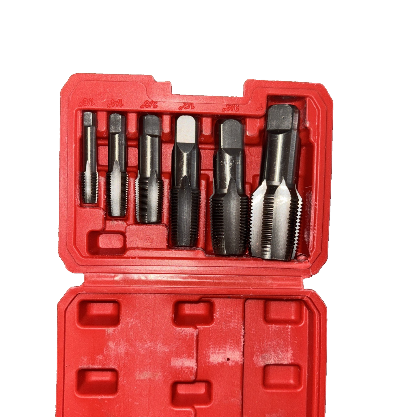NPT Thread Forming Taps 6 Piece Set 1/8",1/4",3/8", 1/2",3/4", 1"