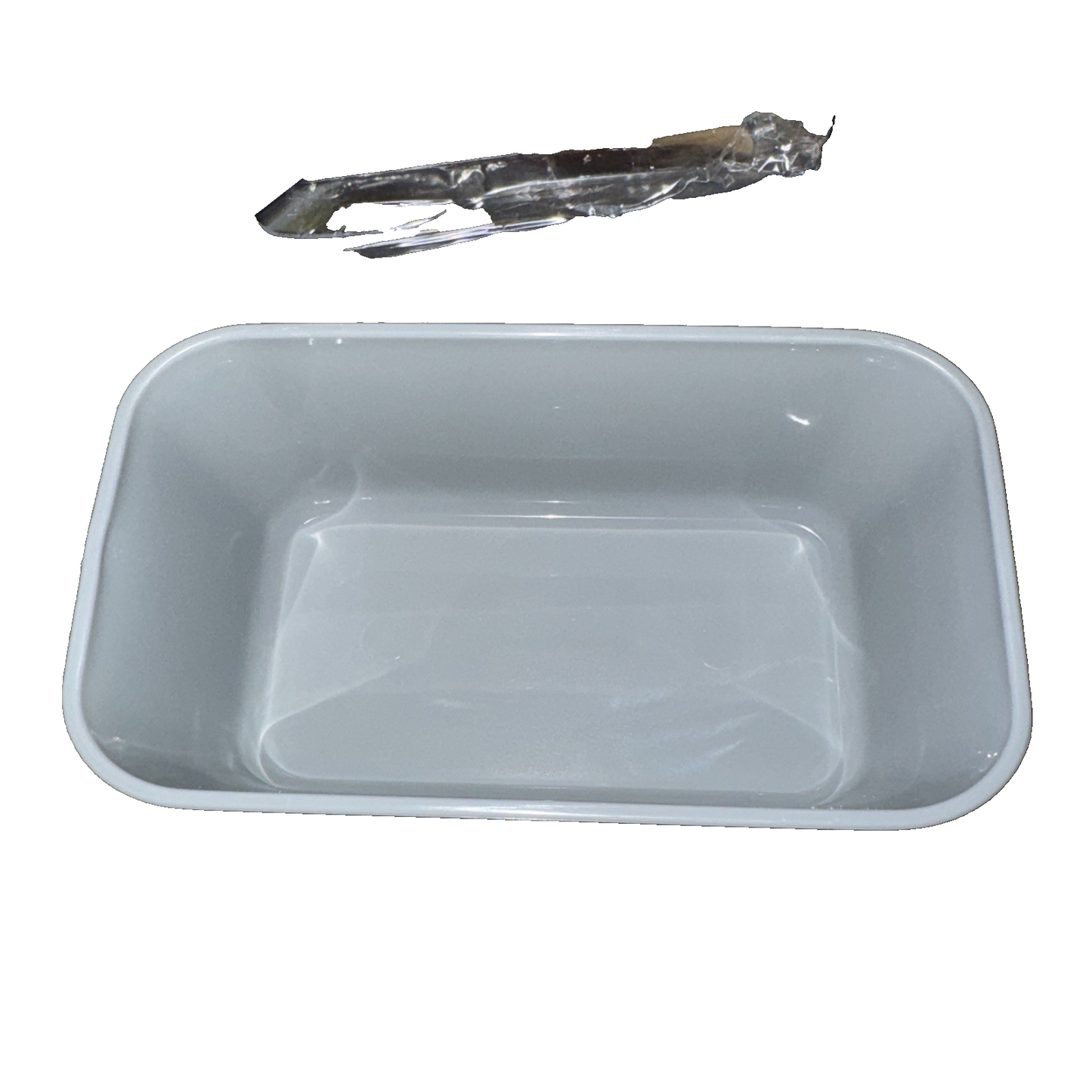 Grey Butter Dish With Built in Spreading Knife
