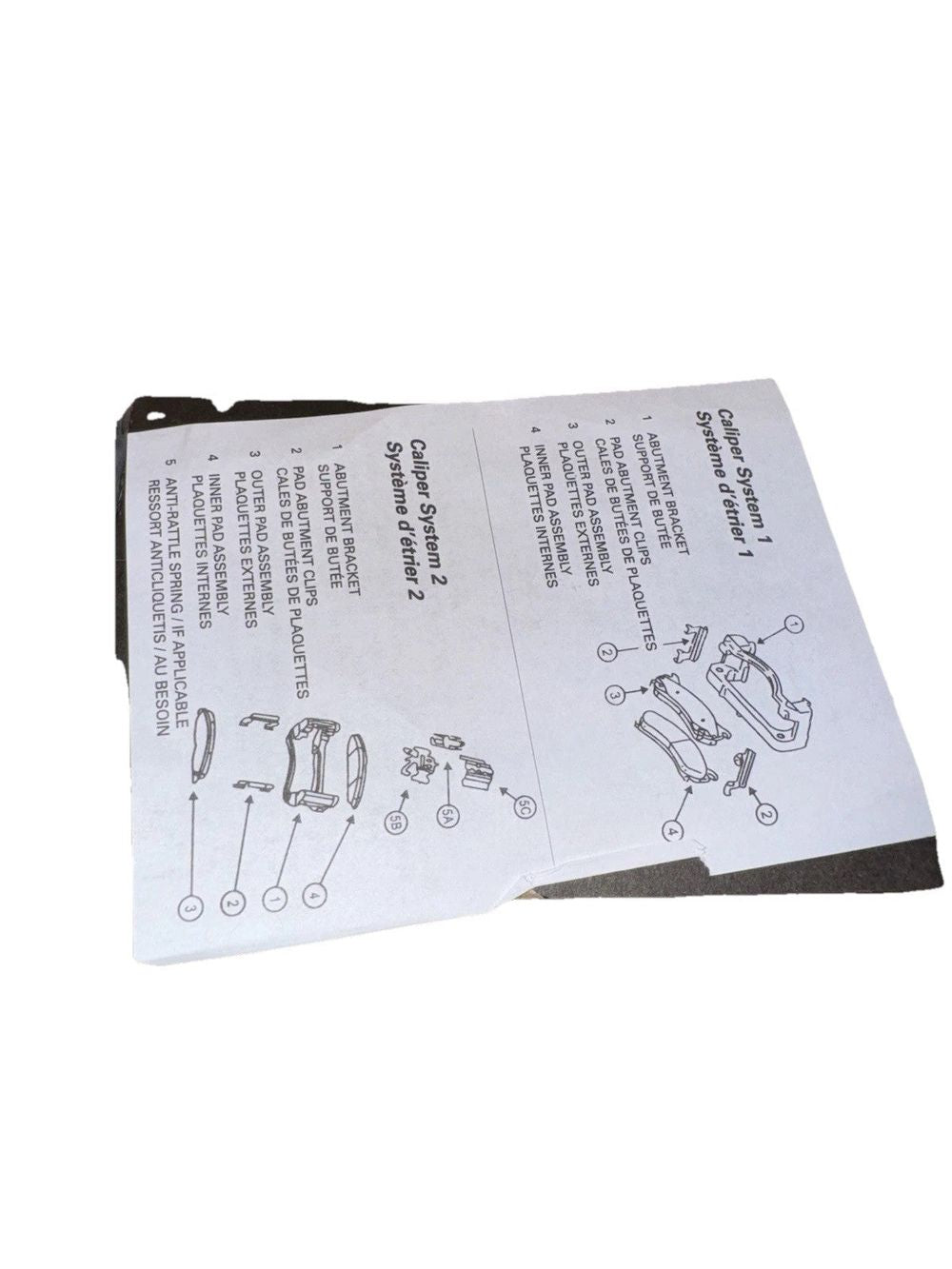 Rear Semi-Metallic Disc Brake Pads PPF-D1314 For Volvo S80 Land Rover LR2, Positive Plus – a piece of paper with a drawing of a man on it