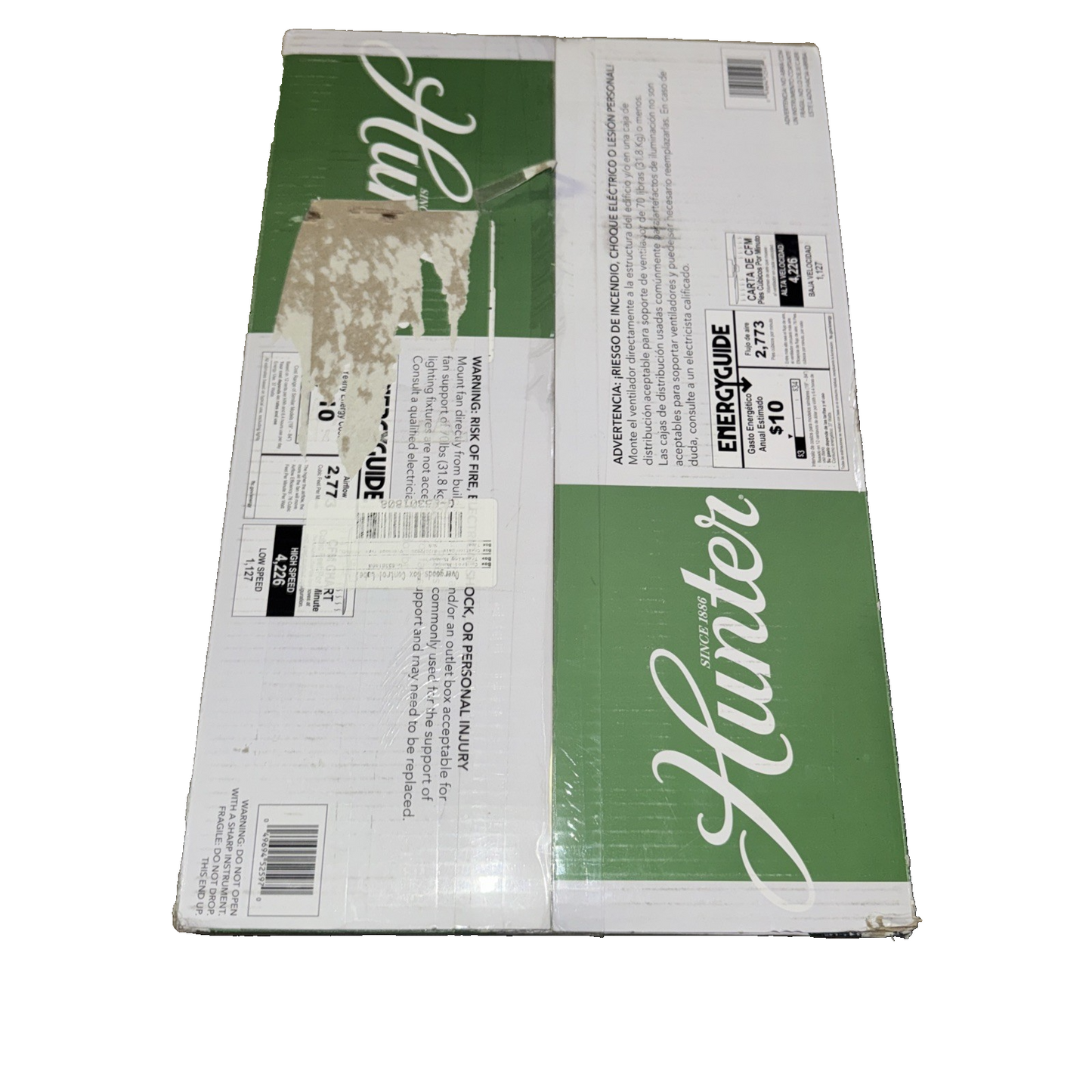 Hunter Spokane Led 44” Ceiling Fan