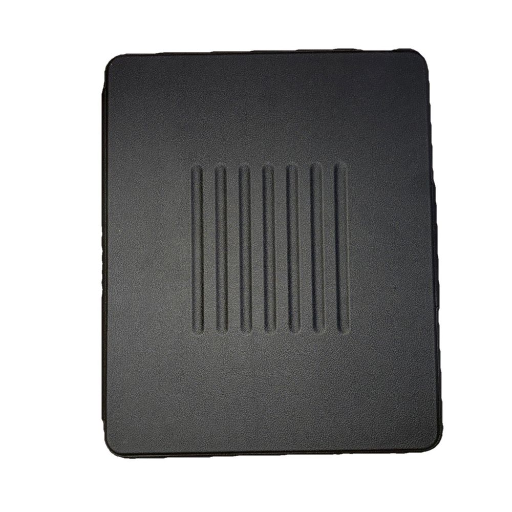 Ipad Air 13 (2024) Impact Rated Case Black, Unbranded – a black rubber pad with four small holes