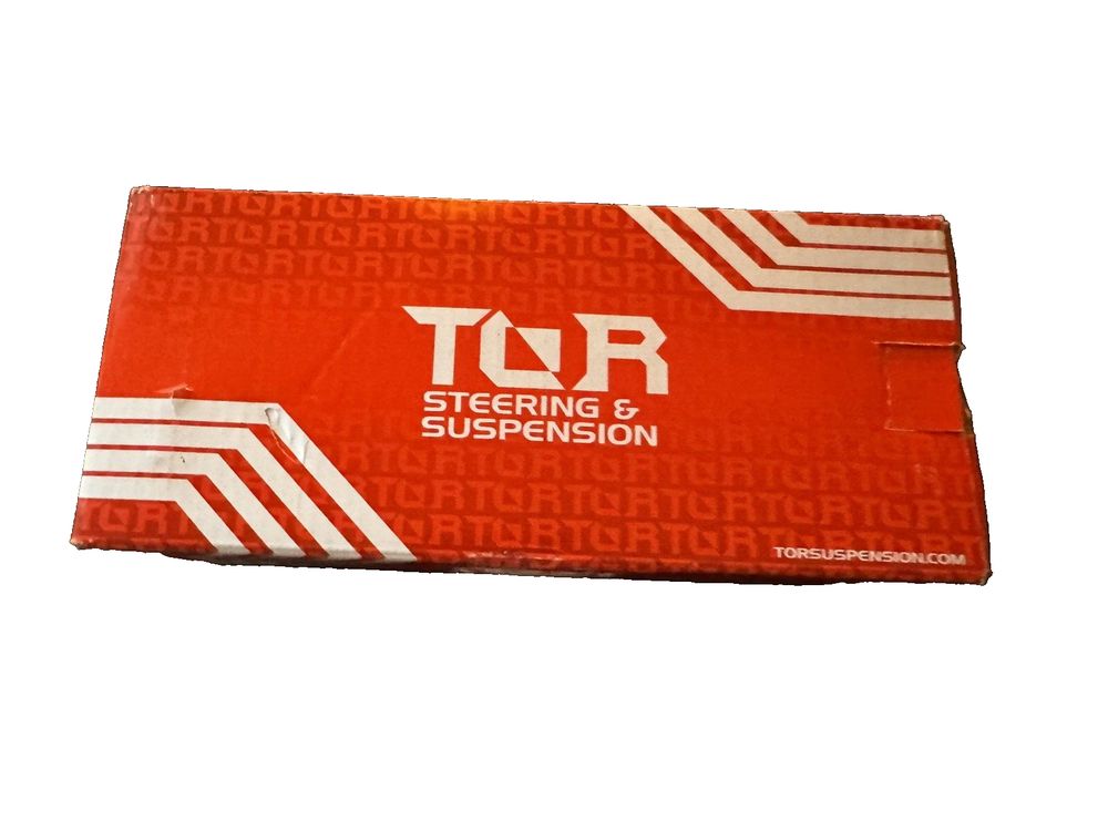 Front Left (Driver Side) Outer Steering Tie Rod End TOR-ES800346 Replacement – a box of red and white tape