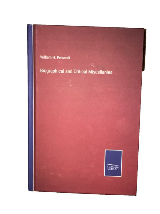 Biographical and Critical Miscellanies, DaveyDooDeals – the book cover for the book, ' biotictictictictictictictictictic