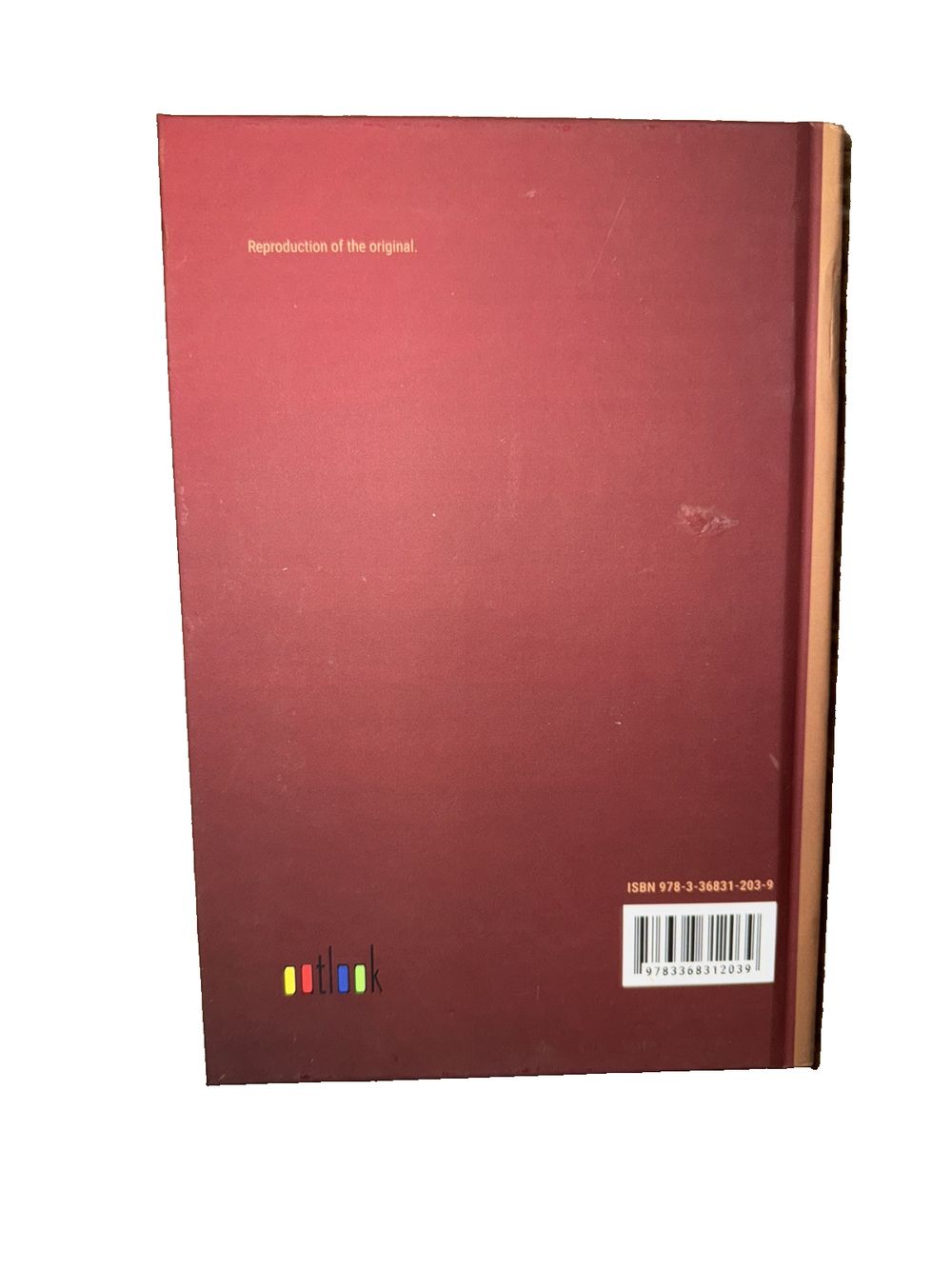 Marie; An Episode in the Life of the Late Allan Quatermain: in large print, DaveyDooDeals – the book of the year, with a red cover