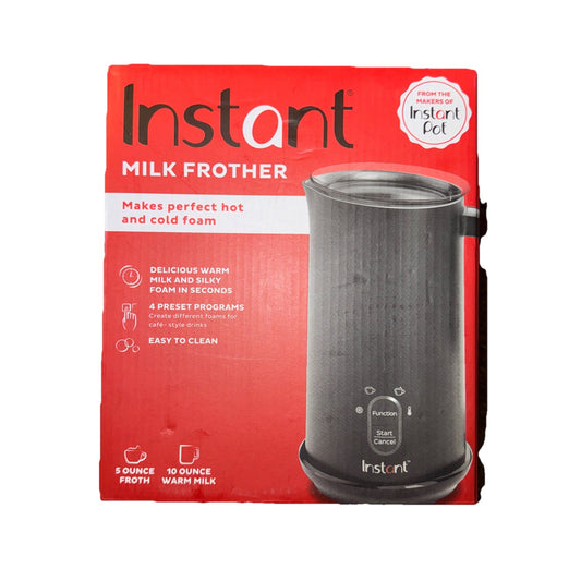 Instant Pot Milk Frother, 4-In-1 Electric Milk Steamer 10Oz/295Ml Automatic
