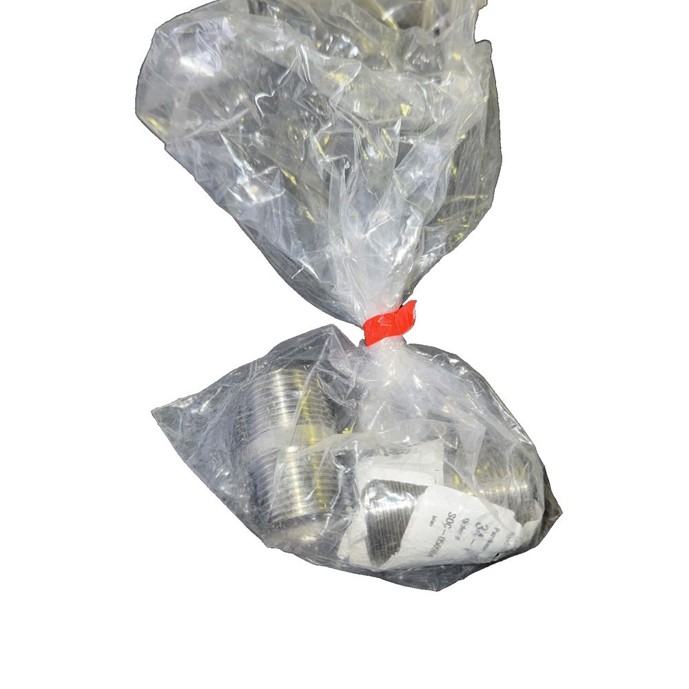 1"x2" 316 SS Niple 2 Pack, Unbranded – a bag of food sitting on top of a white surface