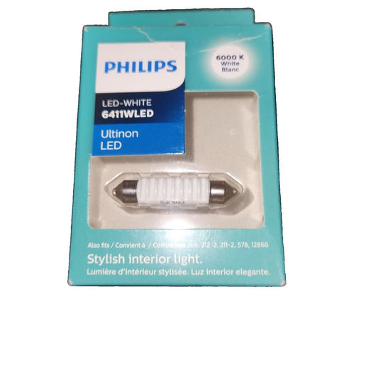 Philips 6411 Ultinon LED Bulb (White), 1 Pack – philips led white light bulb