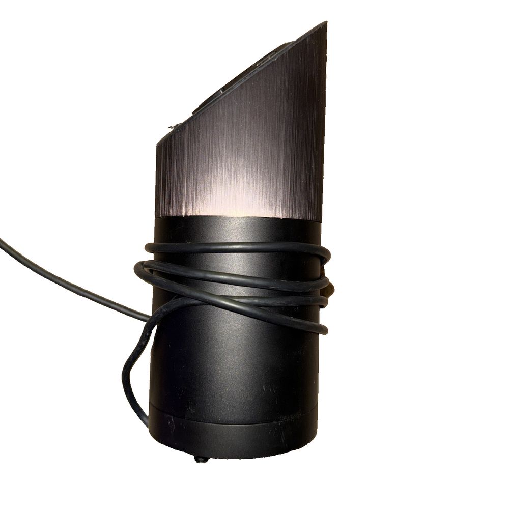 HP Engage Go Locking Dock, Black For Parts/Repair, DaveyDooDeals – a black and silver colored lamp with a black cord