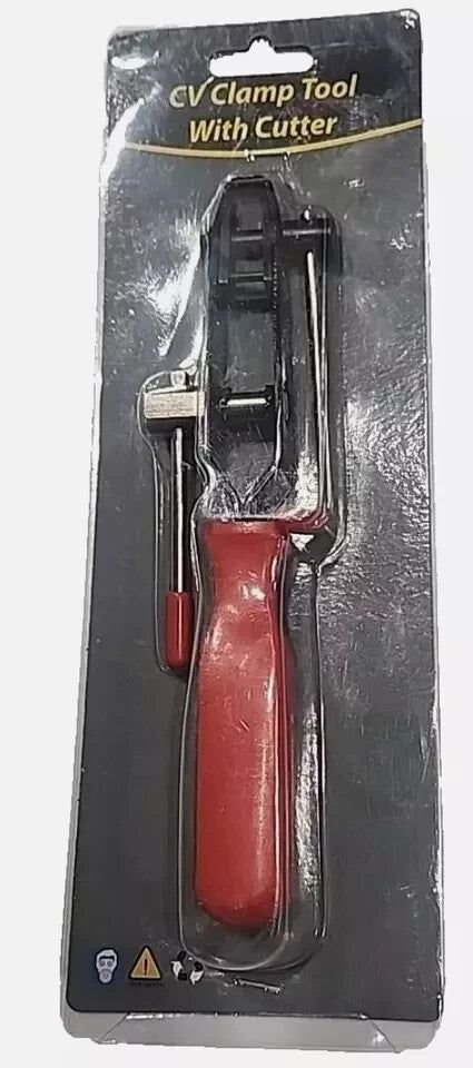 Car CV Joint Boot Clamp Crimper Tool with Cutter Pliers - Heavy Duty Steel Auto, Unbranded – campool wire cutter, red