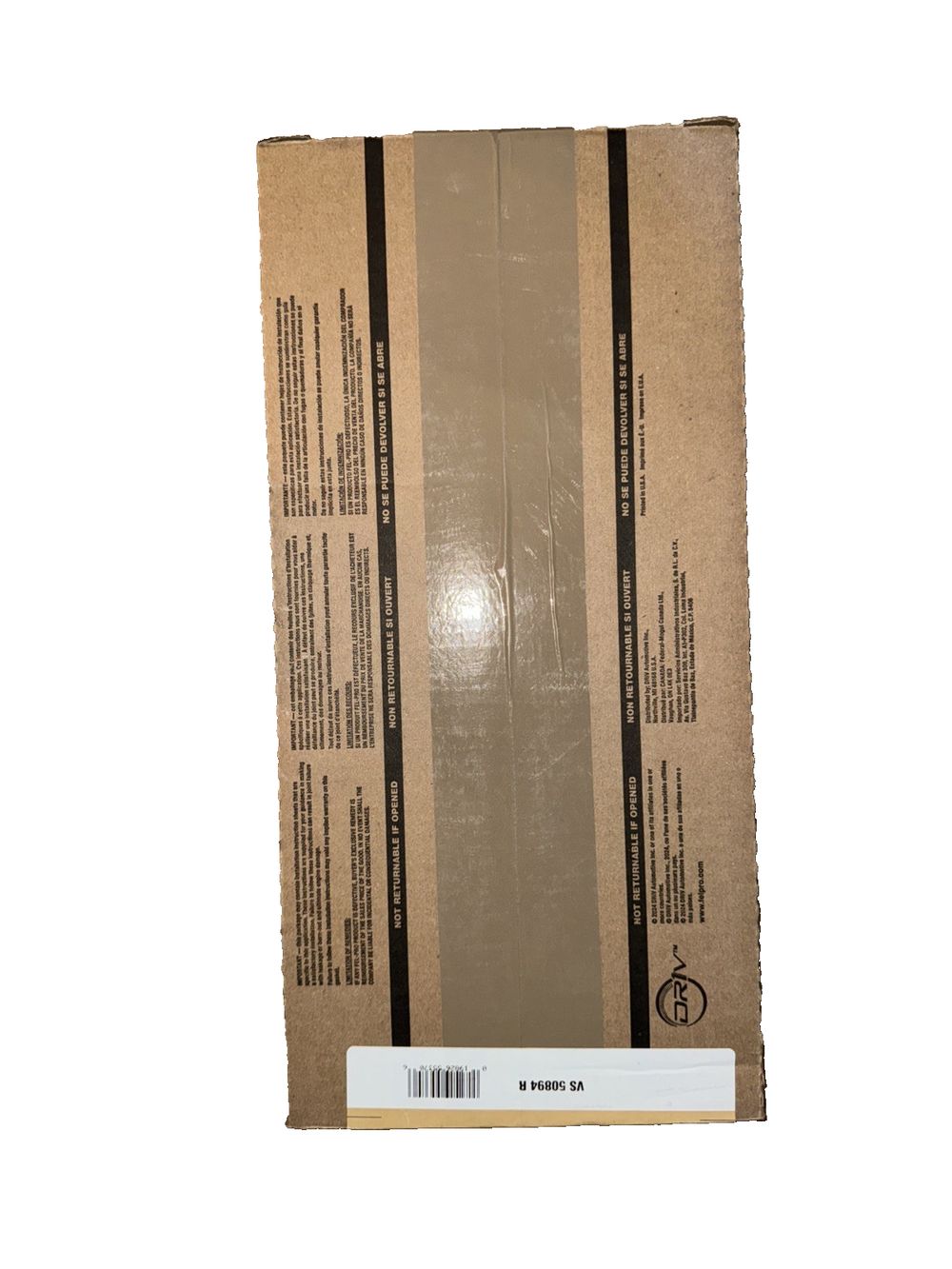Fel Pro VS 50894 R - Engine Valve Cover Gasket Set, Fel-Pro – a box of brown paper with a black stripe