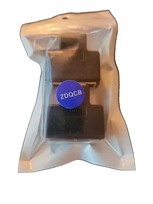 Ethernet Splitter Coupler, RJ45 Splitter Adapter LAN Network 2-Pack, Splice Coupler – a bag of chocolate with a blue circle on it