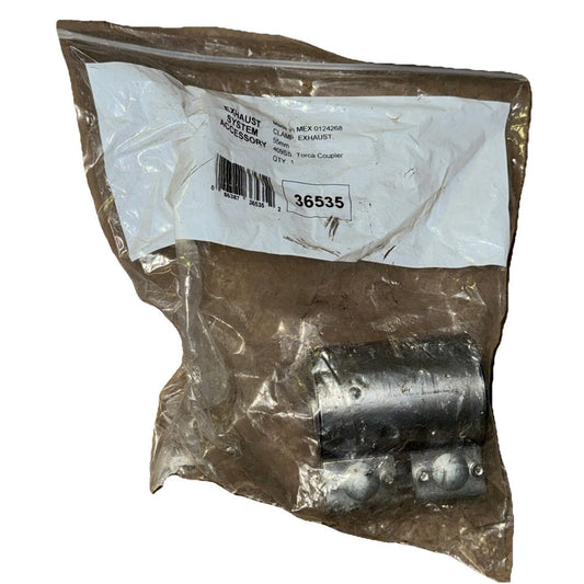 Walker Exhaust 36535 HARDWARE - COUPLER CLAMP – a bag of brown plastic material