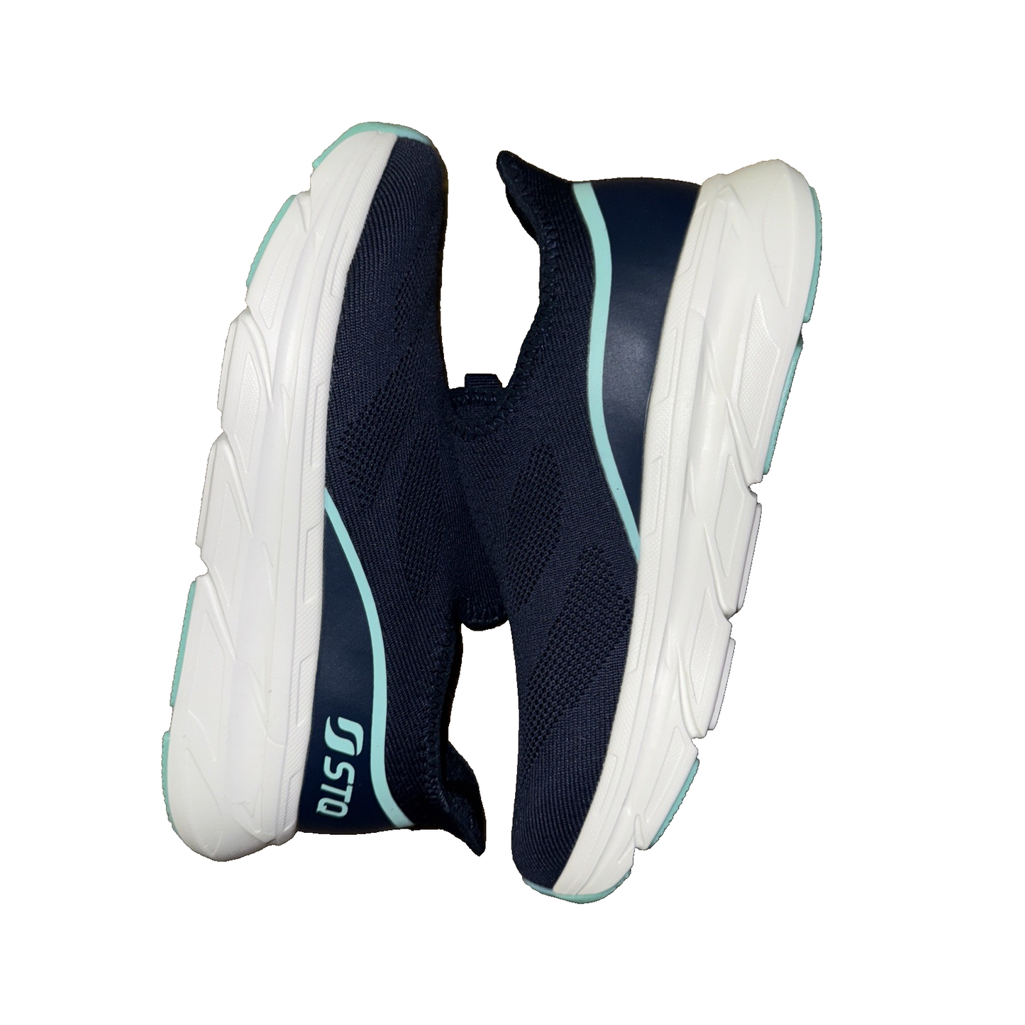 STQ Women’s Slip-On Walking Sneakers – Breathable Mesh, Memory Foam Size 8