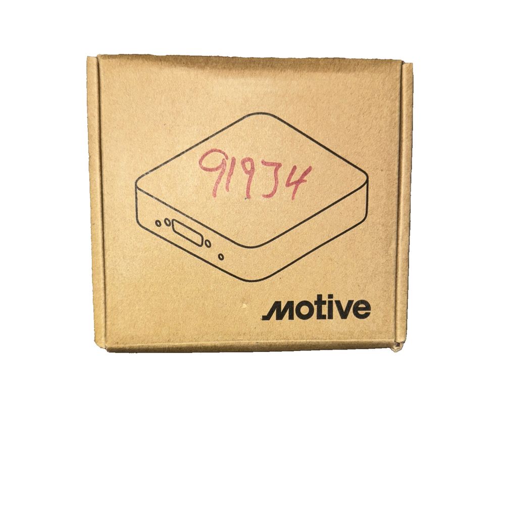 Motive Vehicle Gateway For Fleet Management System LBB-3.6CA – a box with a pink marker on it