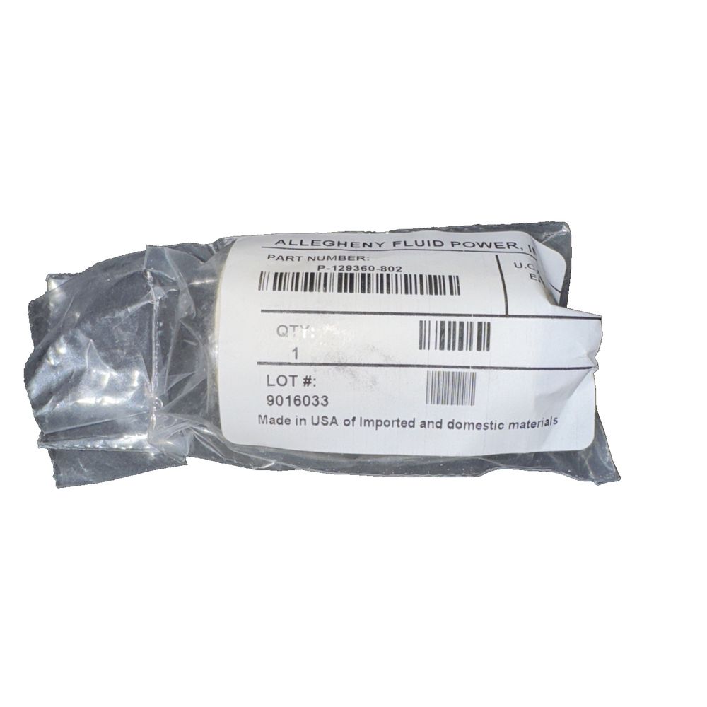 Steris Filter Element 129360802 – a white plastic bag with a barcode on it