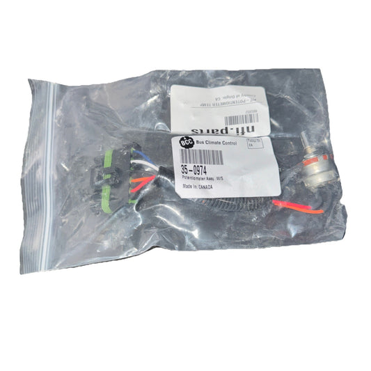 Bus Climate Control P35-0974 Potentiometer ASSY. W/s