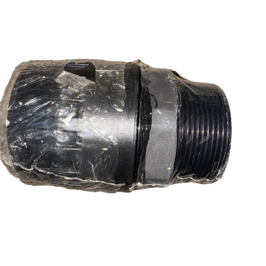 Transair® 6605 63 41 Adapter, 2-1/2 in FNPT x 2-1/2 in MNPT, Aluminum – a black plastic pipe with a plastic cover
