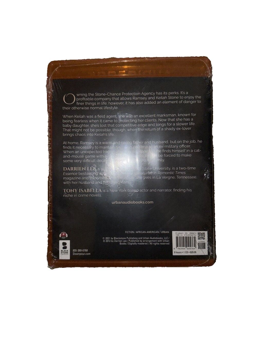 Precious Stones Audio Book, DaveyDooDeals – the back of a chocolate bar with a label