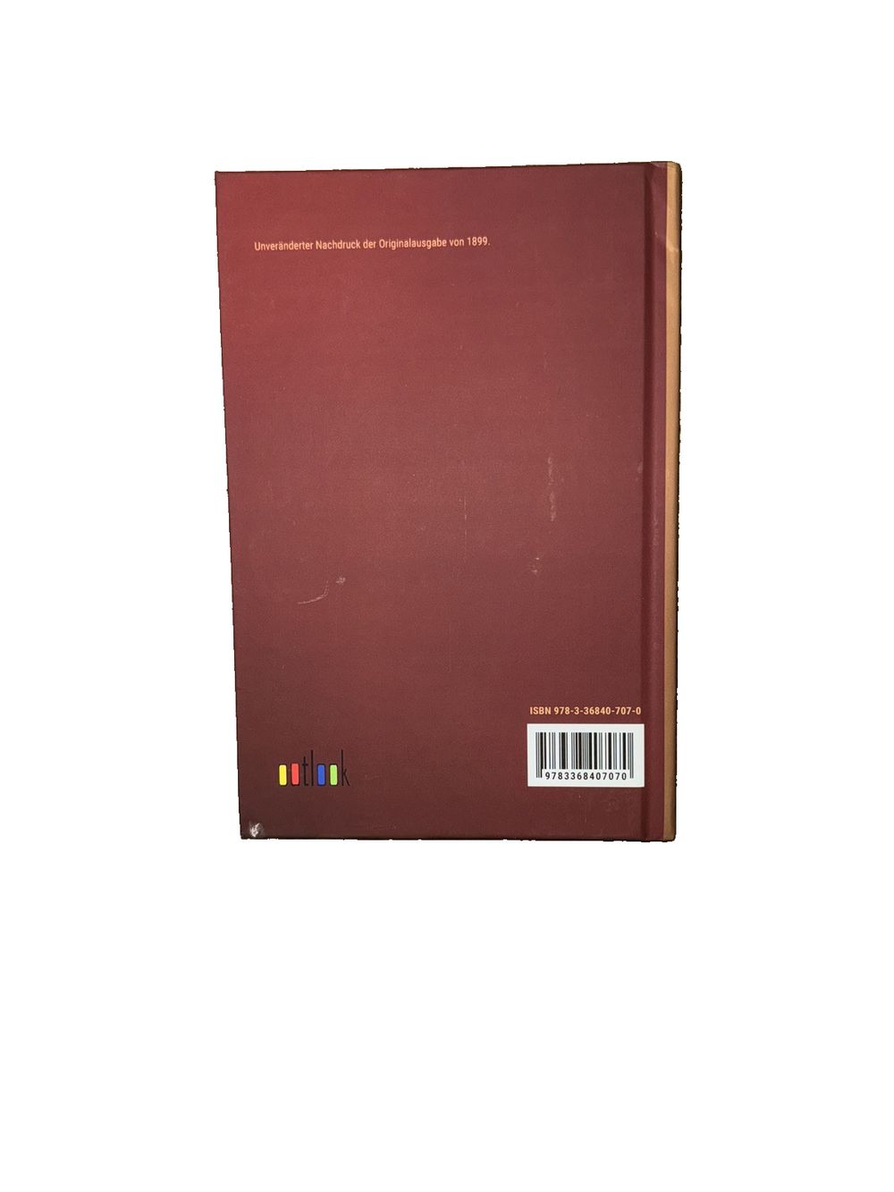 Die intellektuellen Eigenschaften der Pferde, DaveyDooDeals – a red hardcover book with a white background