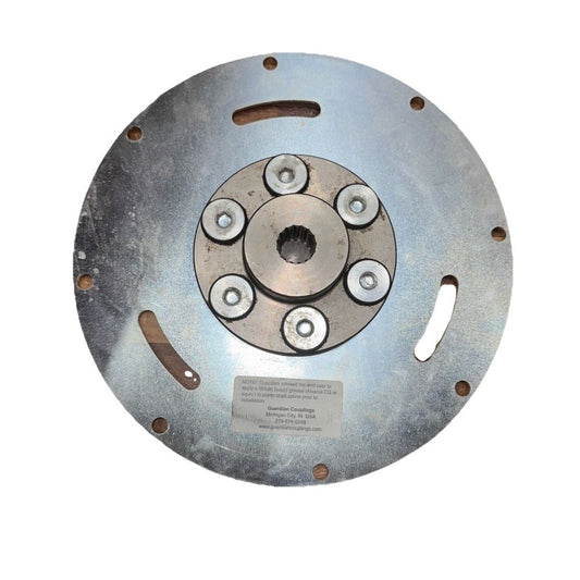 Genie Lift Part #128022GT - Guardian Couplings – a metal plate with holes and holes