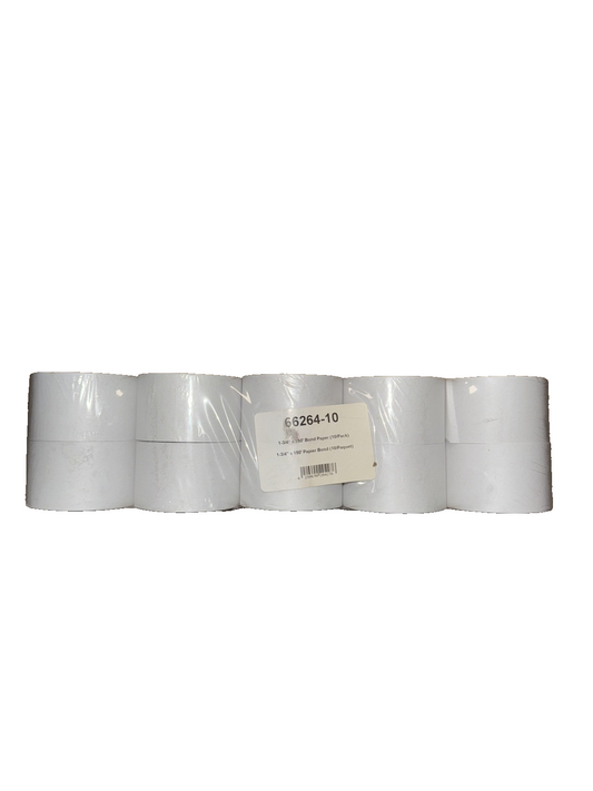 66264-10 1-3/4"x150' Bond Paper 10 Pack