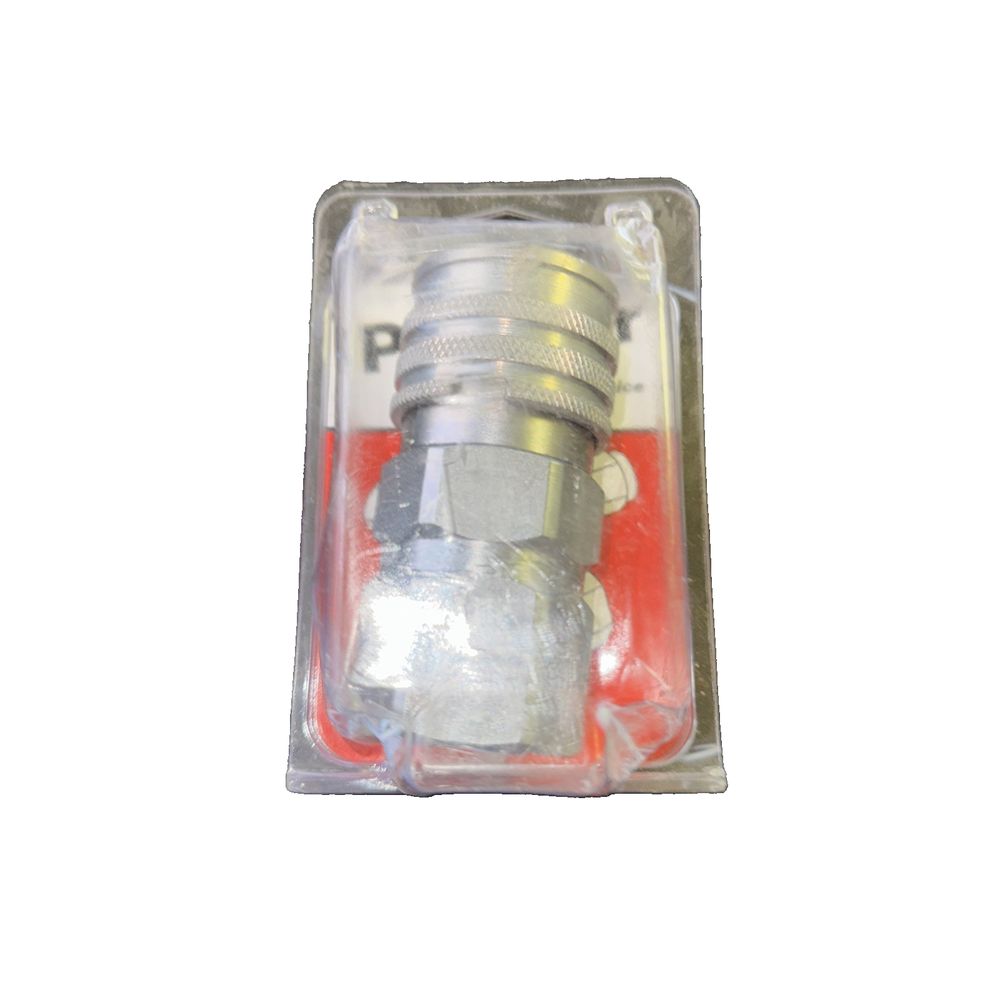 Pioneer Skid Steer Coupling VPFEM-501-8FP-NL 3625PSI 1-2" NPT for 2001-& UP – a small metal fitting for a small metal fitting