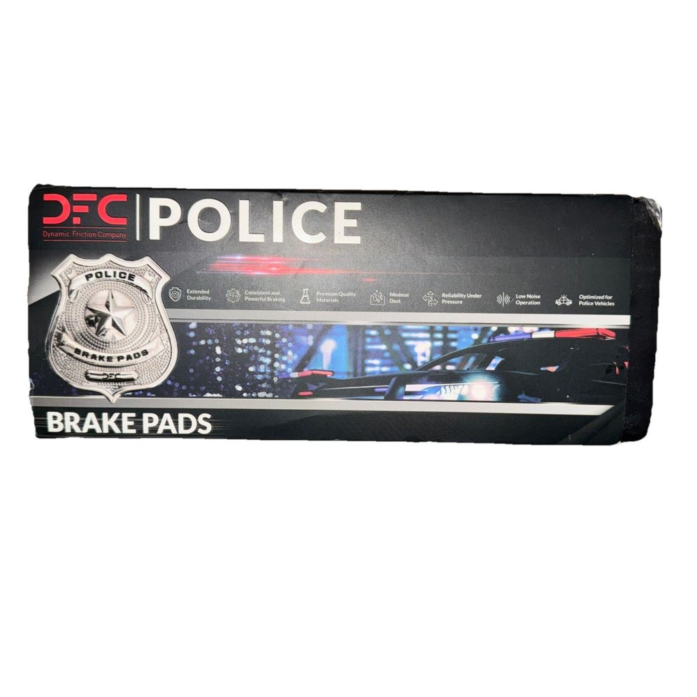 Dynamic Friction Company Rear Police Brake Pads 1911-2383-00| For 2022-2024 Ford, DaveyDooDeals – police badge with badge badge