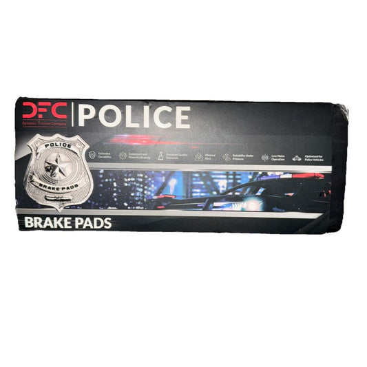 Dynamic Friction Company Rear Police Brake Pads 1911-2383-00| For 2022-2024 Ford, DaveyDooDeals – police badge with badge badge