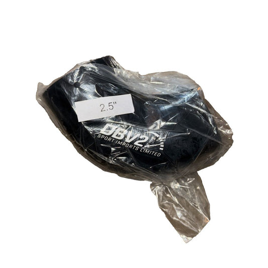 DBV2 Sports Imports Limited 2.5" Sleeve – a black plastic bag with a white label on it