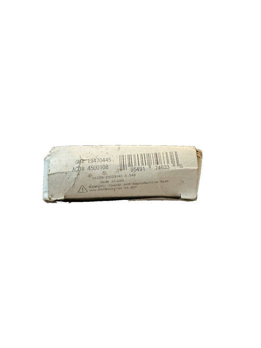 ACDelco Gold 45U0108 (19470445) Driver Shaft Universal Joint Kit – a box of paper with a barcode on it