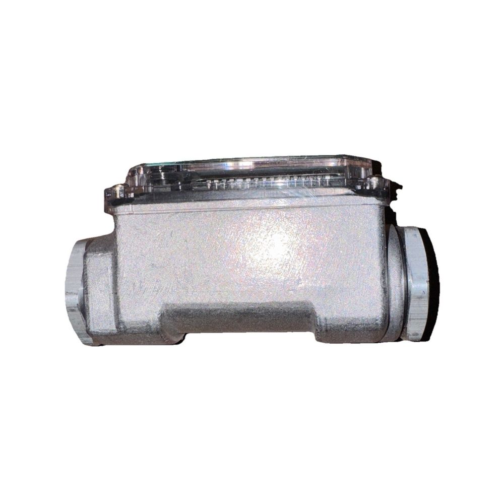GYRVoze Digital Turbine Flow Meter – a stainless steel ball valve