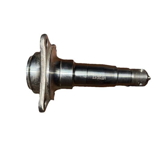 E-Z Lube Trailer Axle Spidnle - 44649 x 68149 Bearings, Unbranded – a close up of a metal pipe