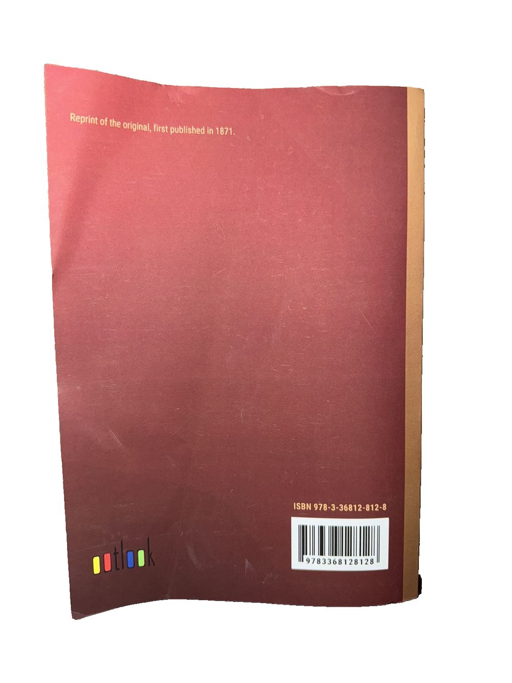 The Religion of the Present and of the Future, DaveyDooDeals – a red book with a white background