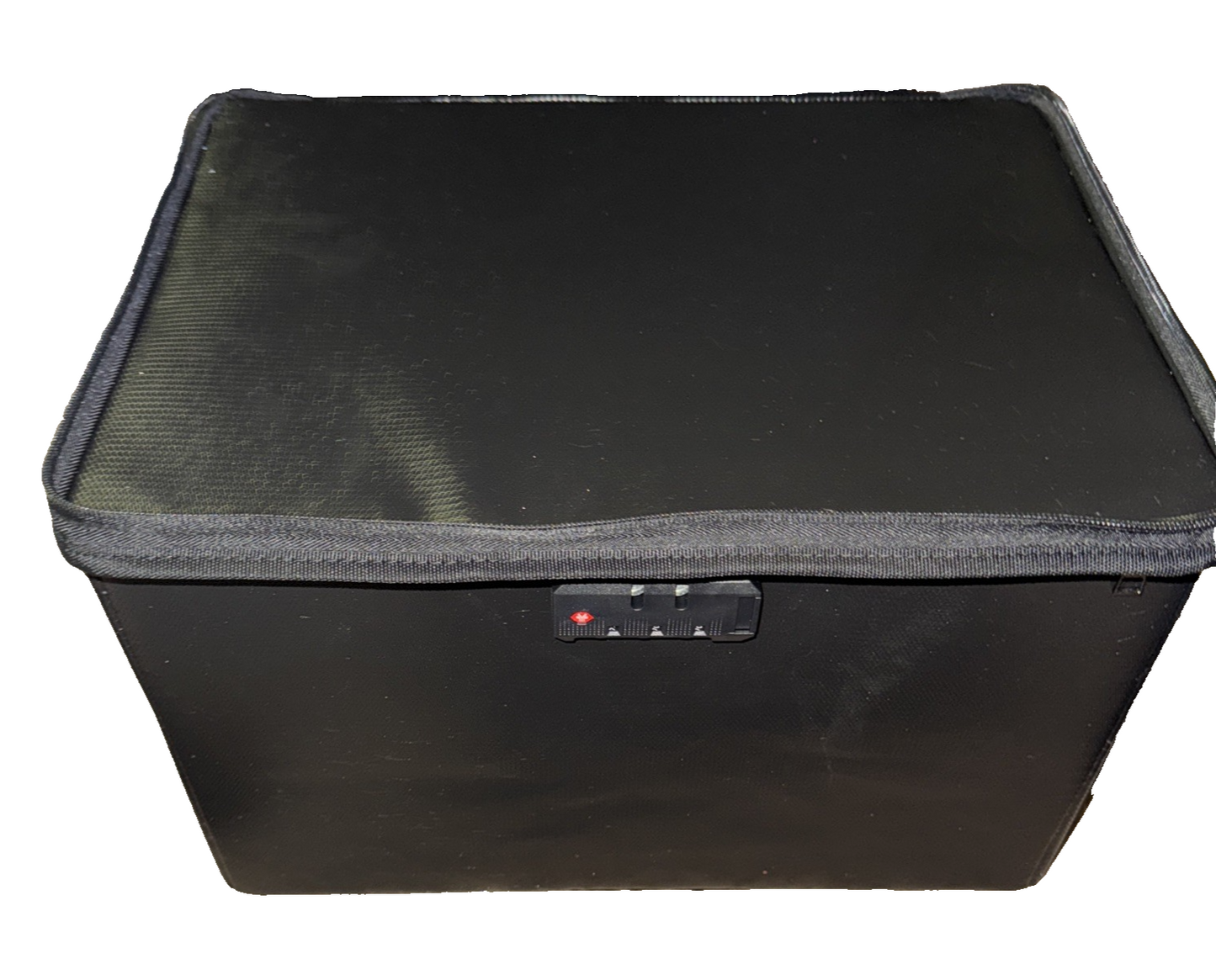 Fireproof Document Box, Water-Resistant File Organizer Box With Lock, Portable F