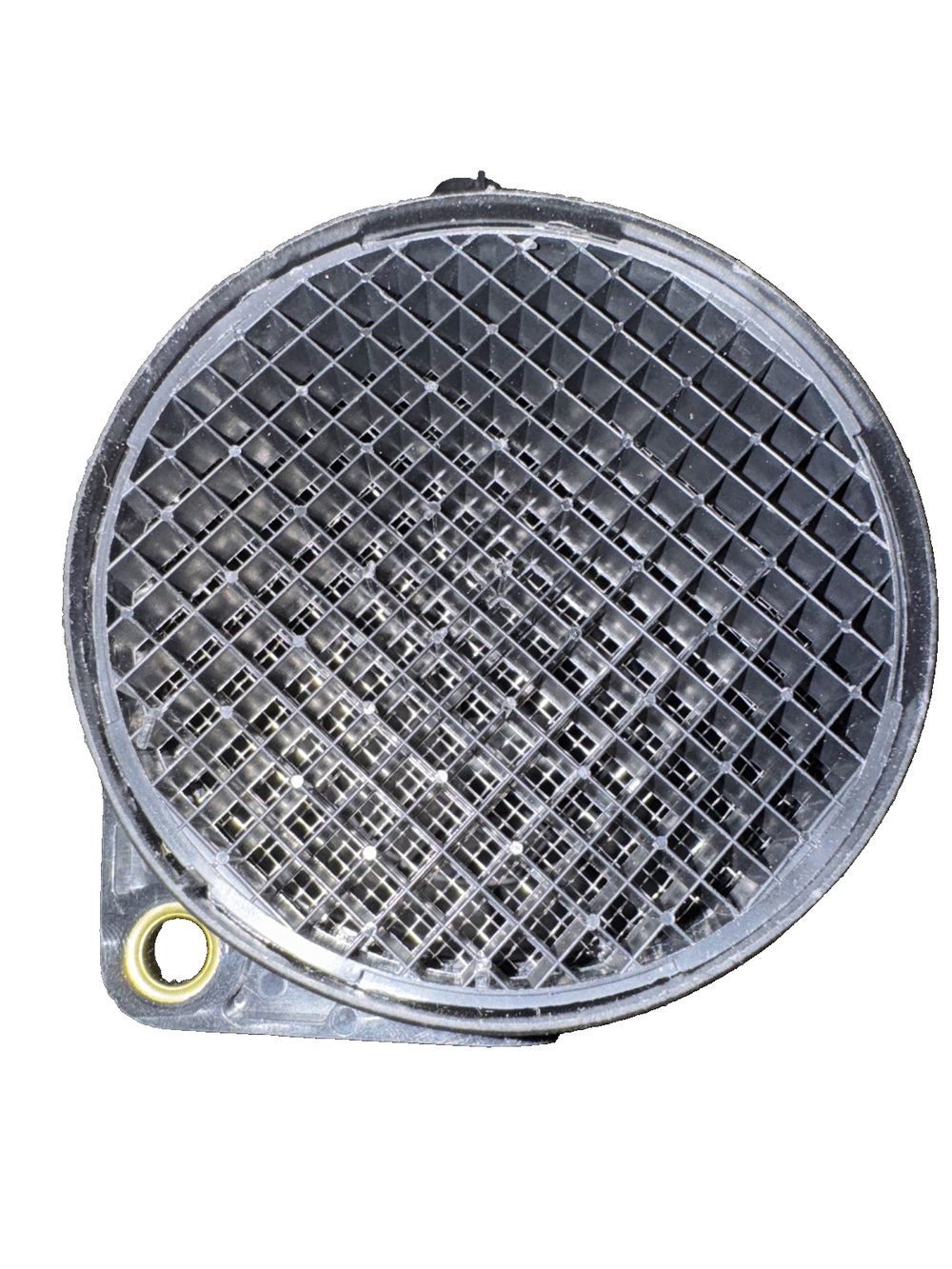 Mass Air Flow Sensor Kit PBT-GF30, Unbranded – a round metal drain drainer with a drainer