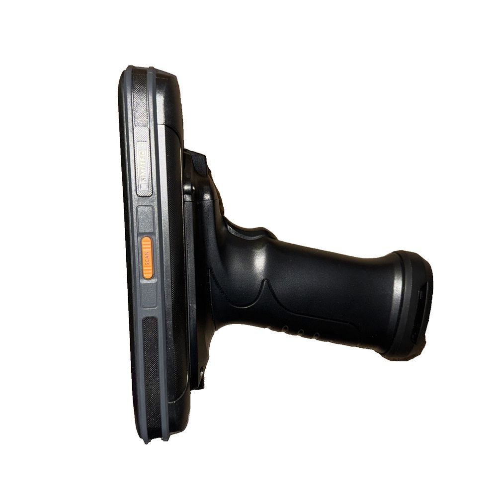 Android Barcode Scanner MUNBYN Ar IPDA087P-2D-BK-UK – a close up of a cell phone holder