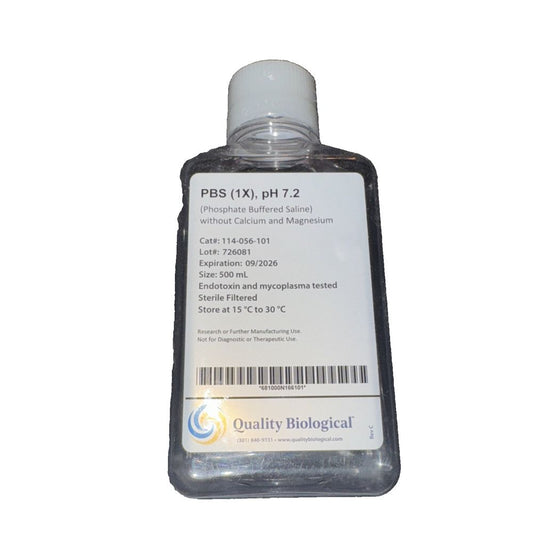 Phosphate Buffered Saline 500ML Quality Biological, DaveyDooDeals – phosum solution for thermic