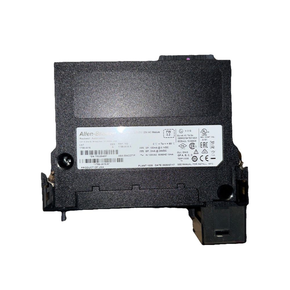 1756-IA16 - Allen-Bradley - PLC Module, DaveyDooDeals – a black and white image of a black and white image of a black and white image of a