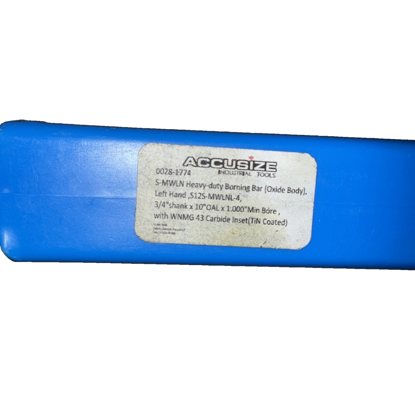 Accusize Industrial Tools 3/4'' x 10'' (Shank x Length) S-Mwln Heavy Duty Boring